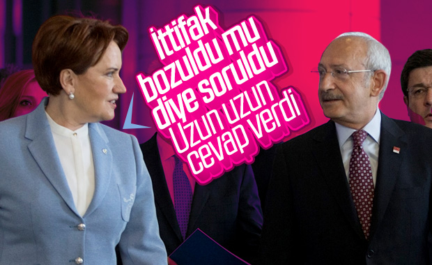 Meral Akşener, Millet İttifakı iddiaları hakkında konuştu