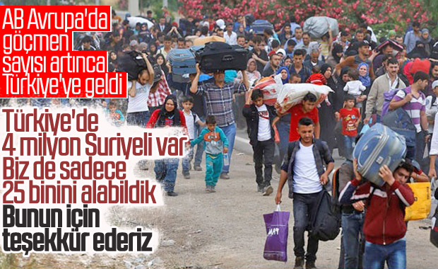 AB, mülteci sorunu için Türkiye'de