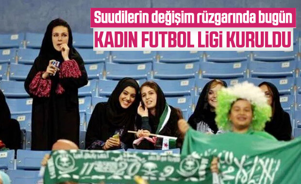 Suudi Arabistan'da ilk kadın futbol ligi