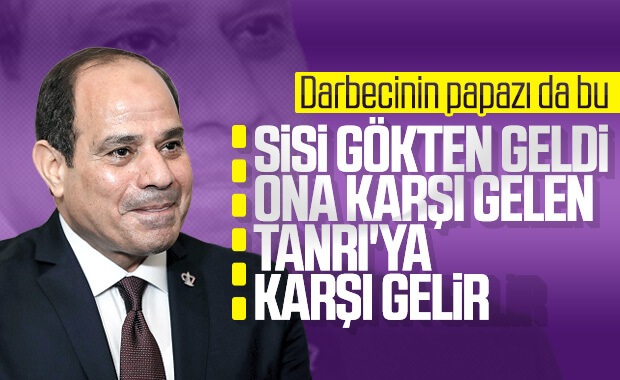 Mısırlı rahipten Sisi savunması: O cennetten geldi