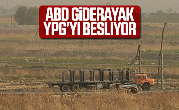 ABD'den YPG'ye yeni sevkiyat