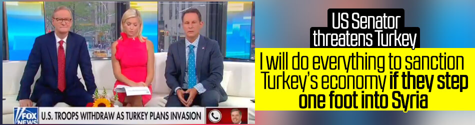 US Senator threatens Turkey to impose sanctions