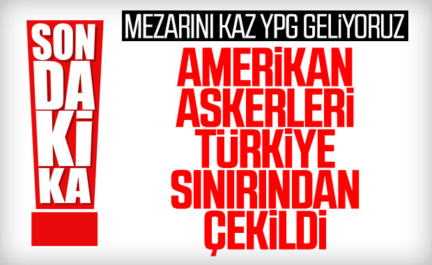 ABD, Suriye sınırından çekiliyor
