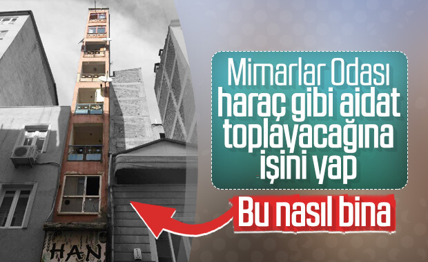 İzmit'te mimarisiyle şaşırtan bina