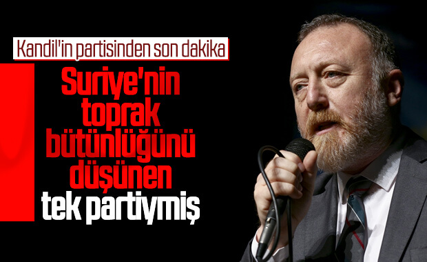 HDP, Suriye'nin toprak bütünlüğünü savunuyormuş