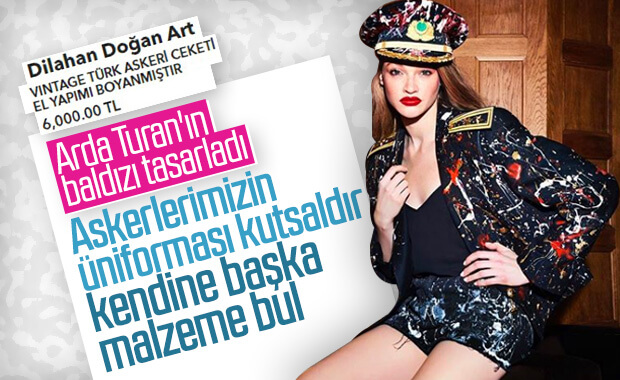 Dilahan Doğan'ın askeri kamuflaj tasarımları
