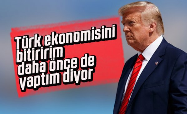 Trump: Suriye'de kimsenin tarafında değilim