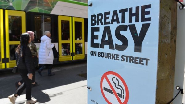Avustralya'nın en işlek caddesinde sigara yasağı