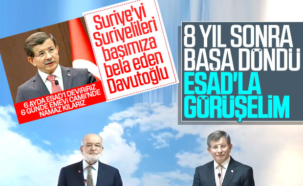 Suriye'deki süreç Ahmet Davutoğlu'na soruldu