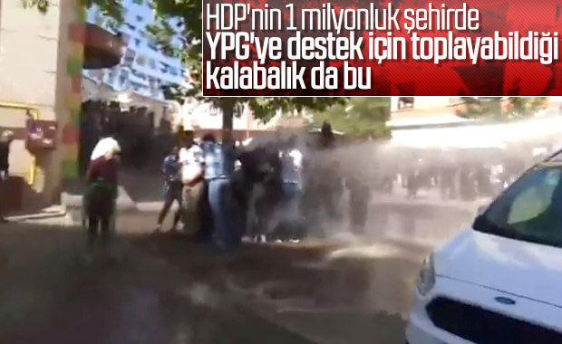 Diyarbakır'da Barış Pınarı Harekatı protesto edildi