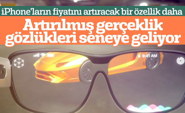 Apple, akıllı gözlüklerini gelecek yıl piyasaya sürecek