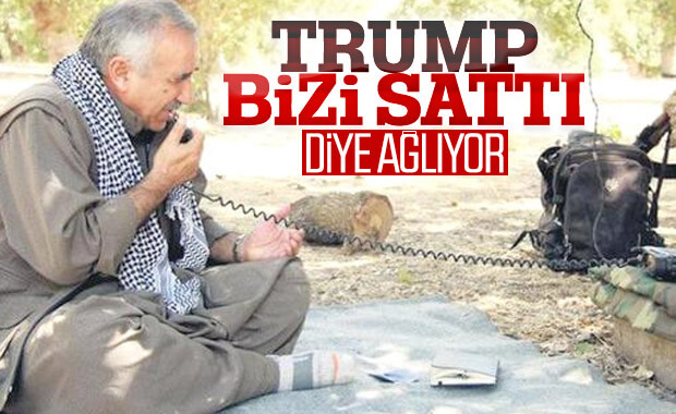PKK'nın büyükbaşları Trump'a kızıyor