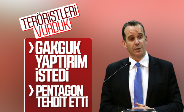 Türkiye'yi Pentagon tehdit etti, McGurk yaptırım istedi