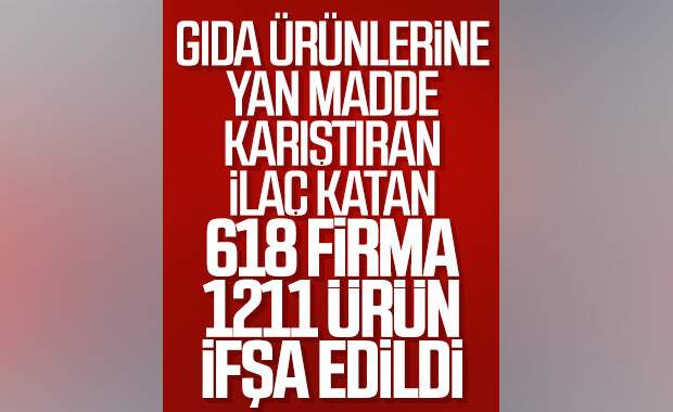 Gıdada taklit ve tağşiş yapan işletmeler açıklandı