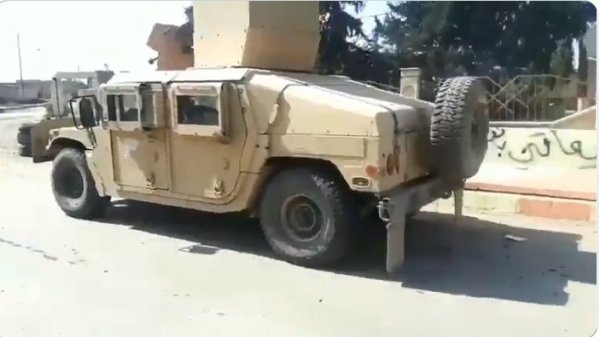 ABD'nin YPG'ye verdiği Hummer'lar