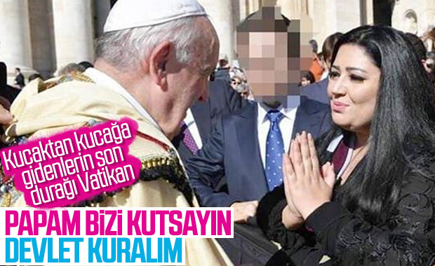 Papa'dan devlet kurmak için dua isteyen Kürtler