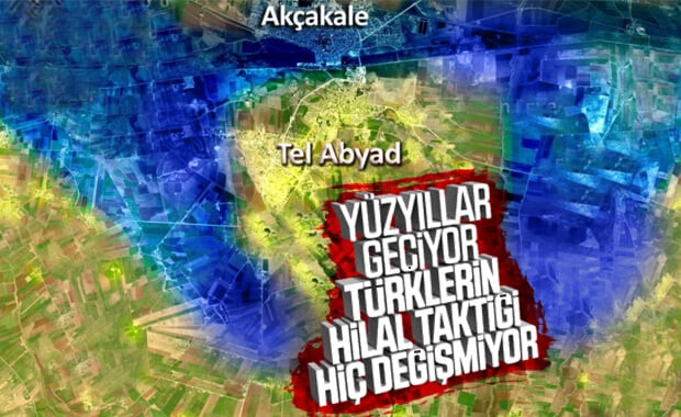 Türk ordusu Hilal Taktiği'ni kullanıyor