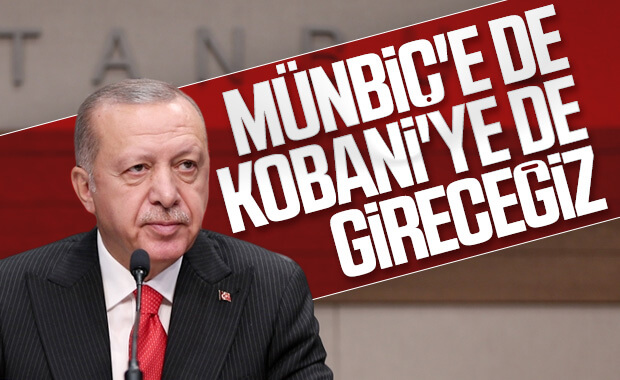 Erdoğan, harekat kararlılığını vurguladı