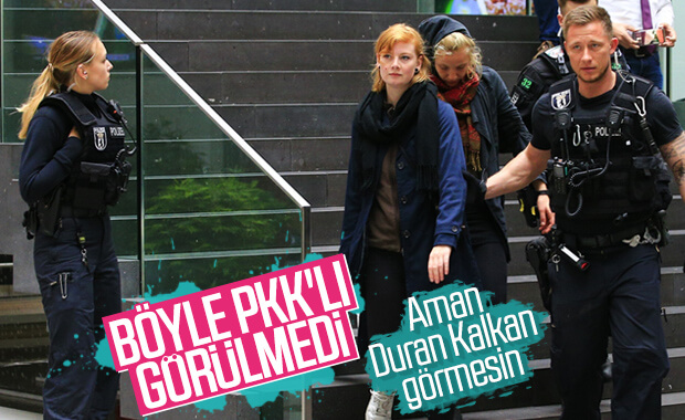 Almanya'da PKK yandaşları basın toplantısını bastı