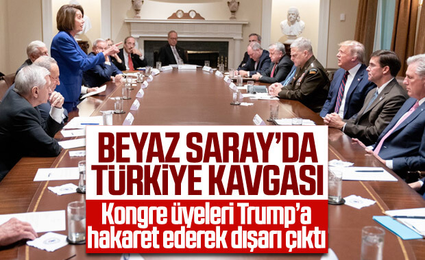 Beyaz Saray'daki Türkiye toplantısında kavga