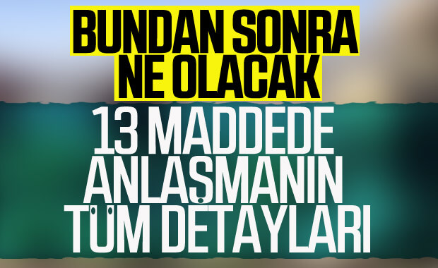 ABD ve Türkiye'den 13 maddelik ortak açıklama