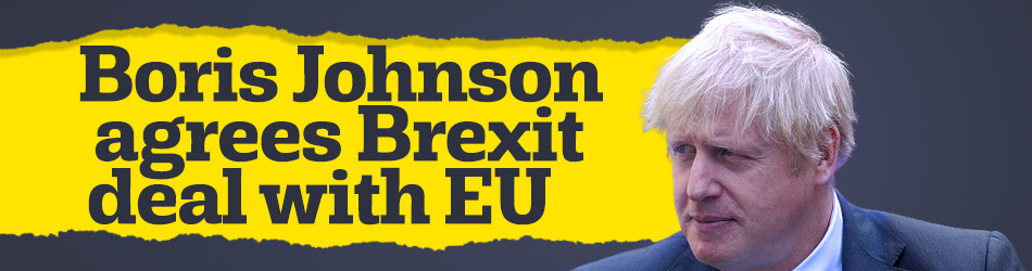 Johnson announces Brexit deal is done