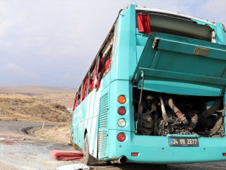 Çankırı'da otobüs devrildi: 34 yaralı