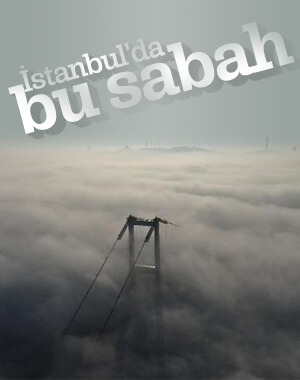 İstanbul'u sis kapladı 
