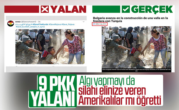 PKK/YPG'lilerin yalanları