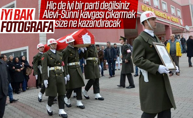 Devlet, 'Alevi şehitlerin cenazelerine katılmıyor' yalanı