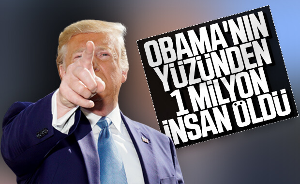 Trump Suriye faturasını Obama'ya kesti