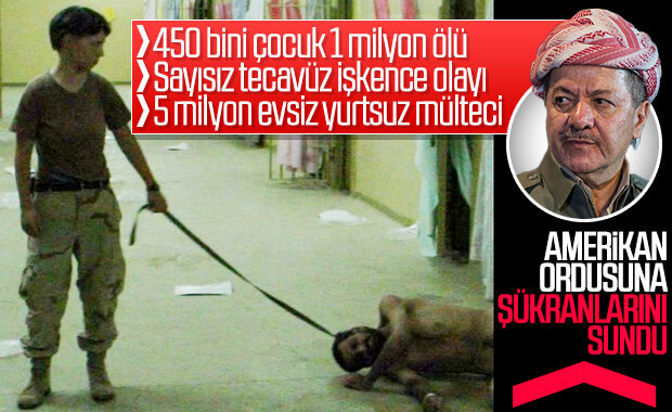 Barzani Amerikan askerlerine minnettar