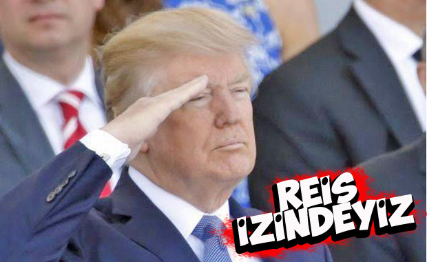 Trump'tan asker selamı