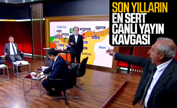 CNN Türk canlı yayınında ırkçılık kavgası