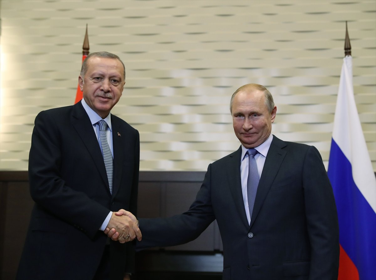 Soçi�de ErdoğanPutin görüşmesi