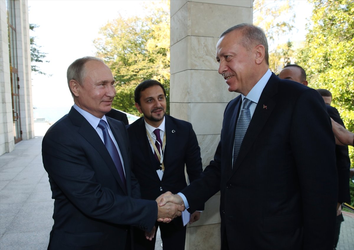 Soçi�de ErdoğanPutin görüşmesi