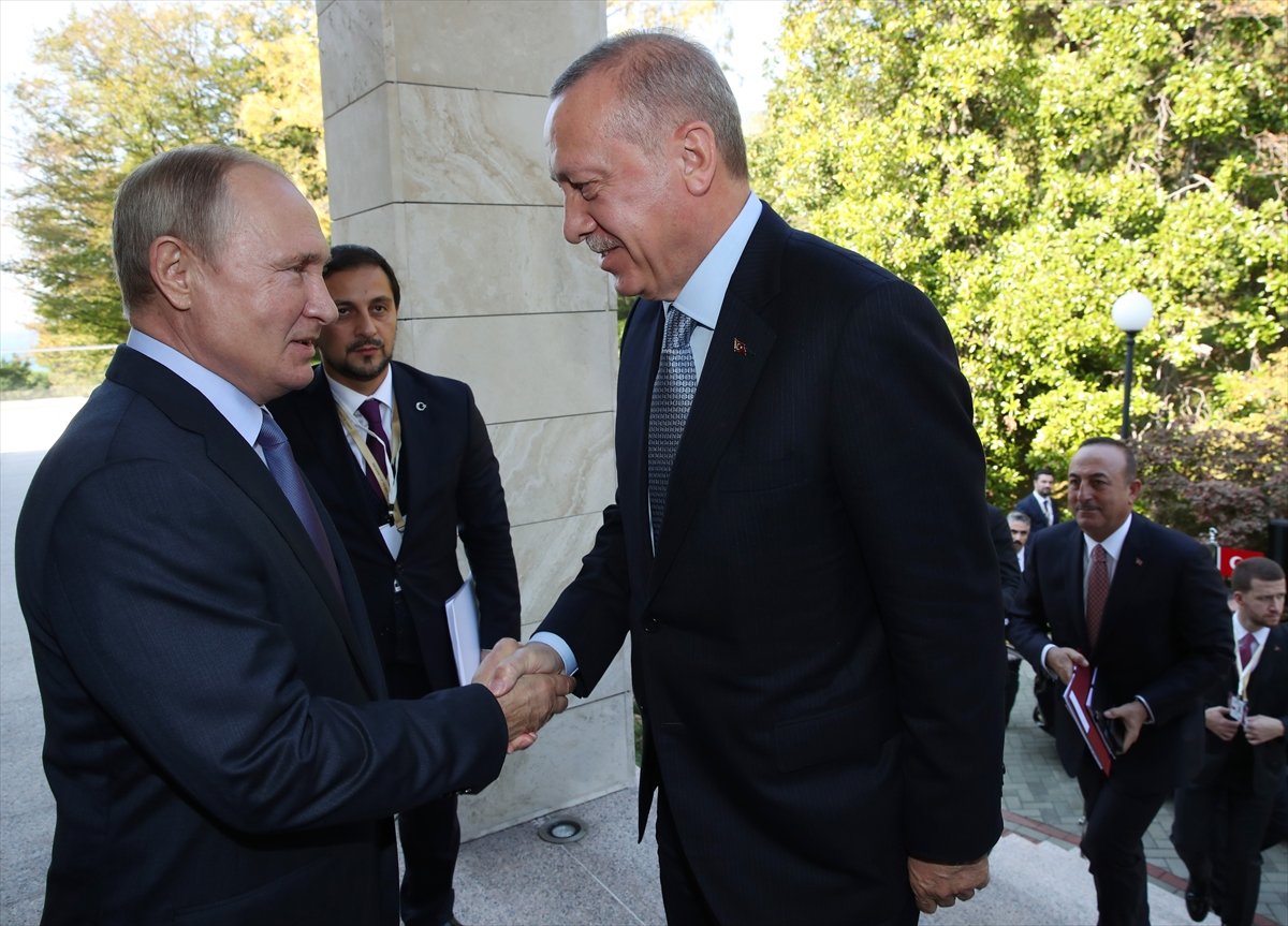Soçi�de ErdoğanPutin görüşmesi