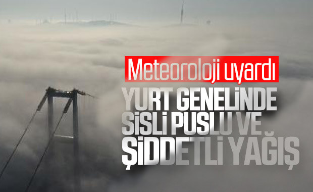 Meteoroloji uyardı: Yağışlı ve bulutlu bir güne hazır olun