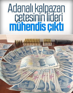 Adana'da sahte para şebekesi çökertildi