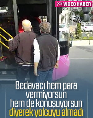 İstanbul’da otobüs şoförü kavga ettiği yolcuyu almadı