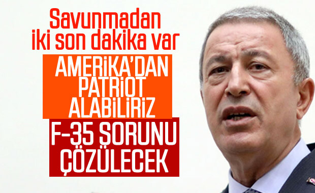 Akar'dan Patriot açıklaması