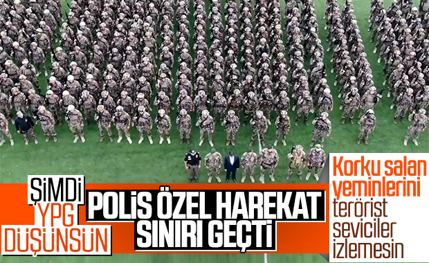 Özel Harekat polisleri Suriye yolunda