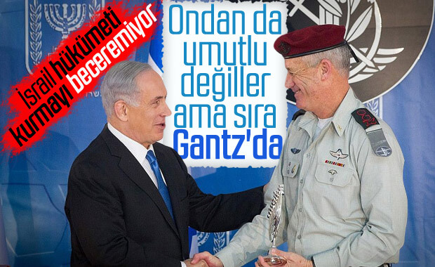 İsrail'de hükümeti kurma görevi Gantz'da
