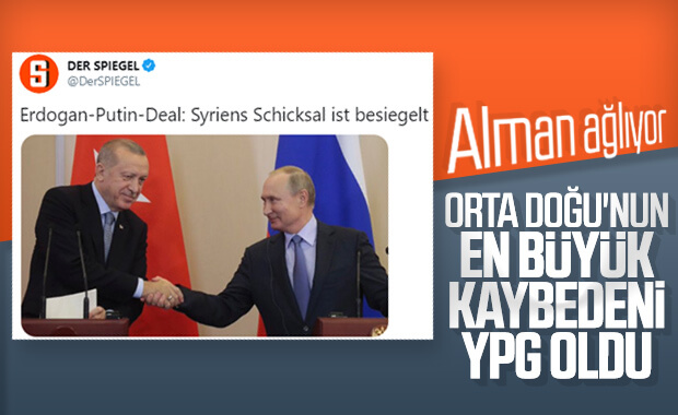 Alman medyasının gündeminde YPG’nin çöküşü var