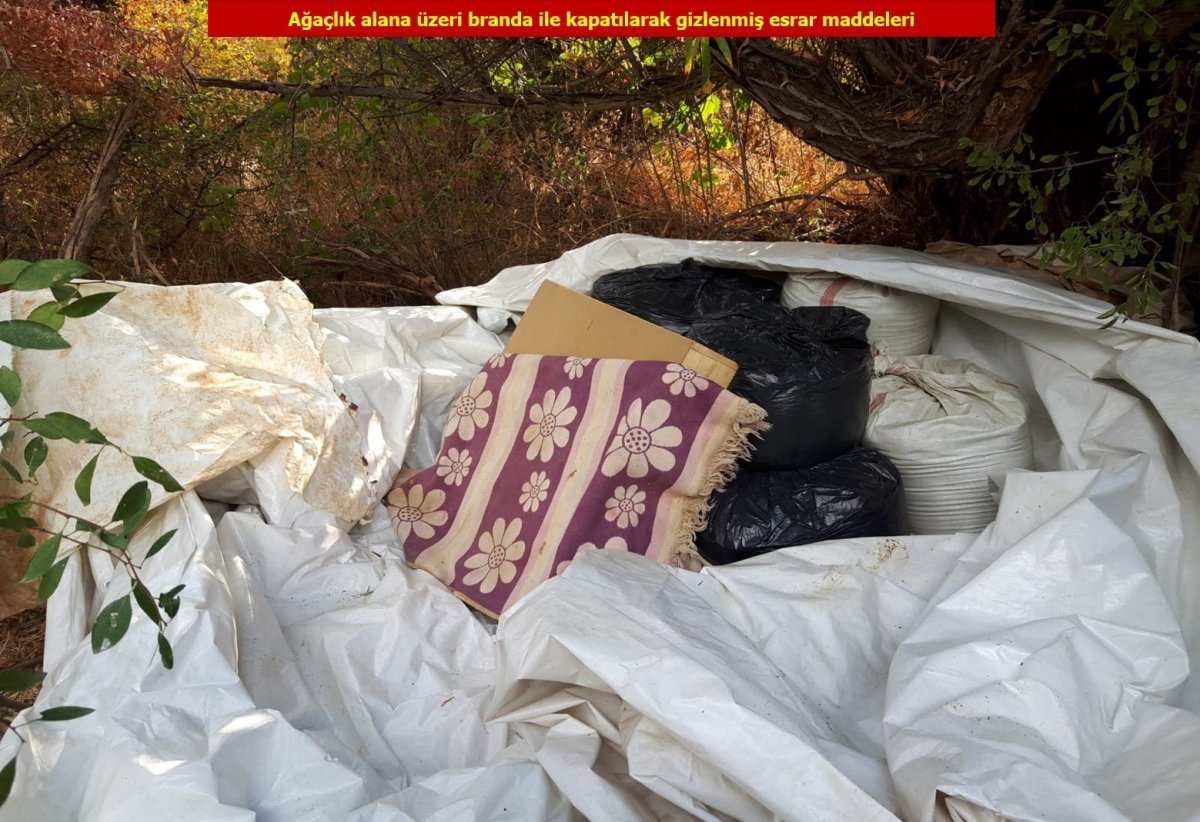 Diyarbakır'da 4 ton esrar ele geçirildi