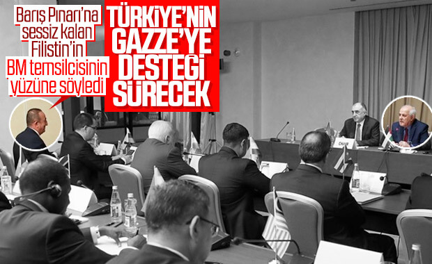 Çavuşoğlu: Gazze'deki Filistinlilere desteğimiz sürecek