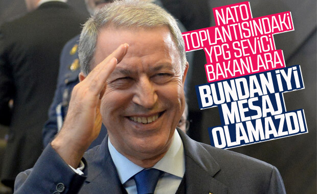 Hulusi Akar'dan asker selamı