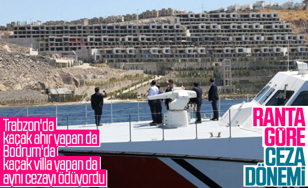 Kaçak yapılara bölgeye göre ceza kesilecek