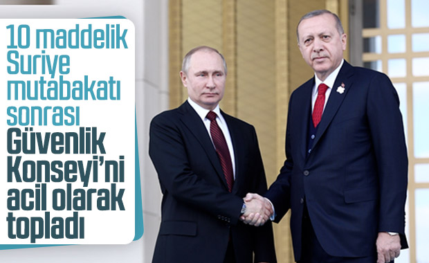 Putin, Soçi sonrası Güvenlik Konseyi'ni acilen topladı