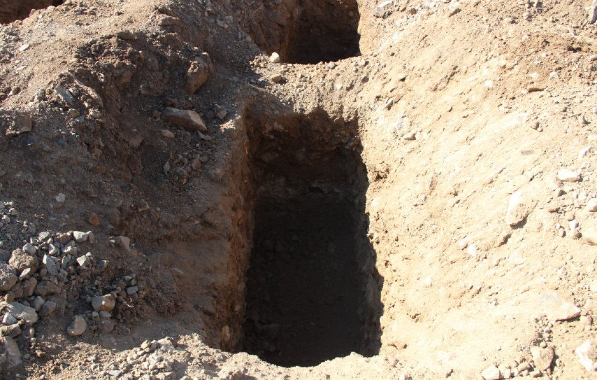Erzurum’da kış için 800 mezar kazıldı